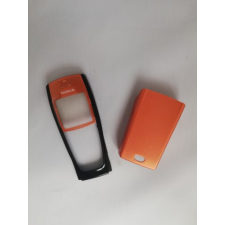 Nokia 6220 elő+akkuf, Előlap, narancs mobiltelefon, tablet alkatrész