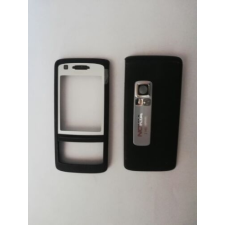 Nokia 6280 elő+akkuf, Előlap, fekete mobiltelefon, tablet alkatrész