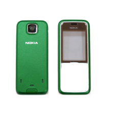 Nokia 7310 Sn elő+akkuf, Előlap, zöld mobiltelefon, tablet alkatrész