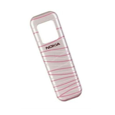 Nokia BH-301, Előlap, lila - csíkos mobiltelefon, tablet alkatrész