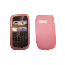 Nokia E6-00, Szilikon tok, S-Case, rózsaszín tok és táska