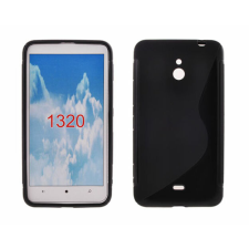 Nokia Lumia 1320, Szilikon tok, S-Case, fekete tok és táska
