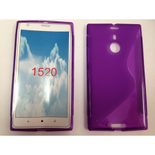Nokia Lumia 1520, Szilikon tok, S-Case, lila tok és táska