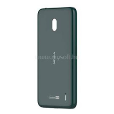 Nokia műanyag telefonvédő (akkufedél) SÖTÉTZÖLD (XP-222_GR) tok és táska