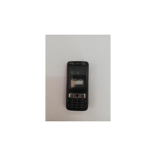 Nokia N73 komplett ház, Előlap, fekete mobiltelefon, tablet alkatrész