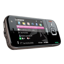 Nokia N85, Előlap, fekete-réz mobiltelefon, tablet alkatrész