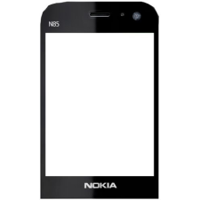 Nokia N85, Plexi, fekete mobiltelefon, tablet alkatrész