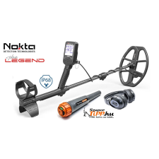 Nokta Nokta The LEGEND fémkereső + Pinpointer + fejhallgató fémdetektor