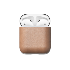 Nomad Apple AirPods 1/2 Bőr tok - Barna fülhallgató, fejhallgató tok