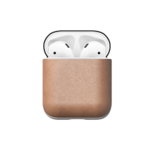 Nomad Apple AirPods 1/2 Bőr tok - Barna audió kellék