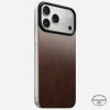 Nomad Magnetic Leather Back Rustic Brown (Horween) iPhone 17 Pro Max MagSafe tok