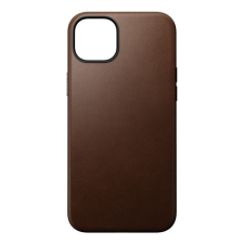Nomad Modern Apple iPhone 15 Plus MagSafe bőr tok, barna tok és táska