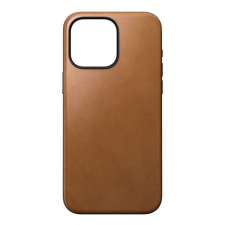 Nomad Modern Apple iPhone 15 Pro Max MagSafe bőr tok, angol barna tok és táska