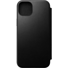 Nomad Modern Folio iPhone 15 Plus fekete bőr tok tok és táska