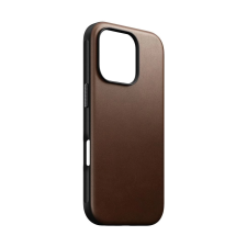 Nomad Modern Leather Case Brown iPhone 16 Pro tok tok és táska