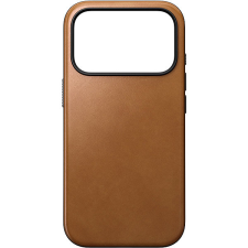 Nomad Modern Leather Case English Tan iPhone 17 Pro tok tok és táska
