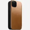 Nomad Modern Leather Case for iPhone 15 Plus English Tan 114633118I8I