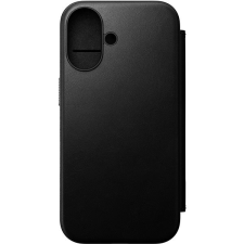 Nomad Modern Leather Folio Black iPhone 16 tok tok és táska