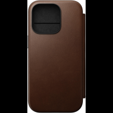 Nomad Modern Leather Folio Brown iPhone 16 Pro tok (NM01679585) tok és táska