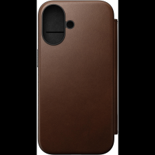 Nomad Modern Leather Folio Brown iPhone 16 tok (NM01683285) tok és táska