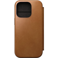 Nomad Modern Leather Folio English TanC iPhone 16 Pro tok tok és táska