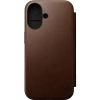 Nomad Modern Leather Folio iPhone 16 Brown NM01683285