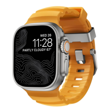 Nomad Rocky Point szíj Apple Watch 49/45/44/42mm sárga okosóra kellék
