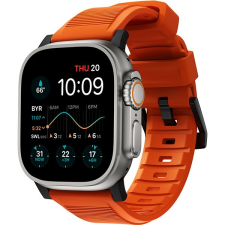 Nomad Rugged Strap Apple Watch 42/44/45/Ultra 49mm - Orange/Black okosóra kellék