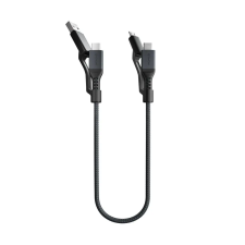 Nomad Universal Kevlar Cable USB-C 0,3m Carbide NM014926848 kábel és adapter