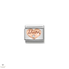 Nomination "9K Rosé Mum szív" charm - 430305-10
