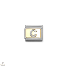 Nomination &quot;C&quot; betű charm - 030291-03 medál