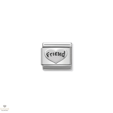 Nomination &quot;Friend szív&quot; charm - 330101-18 medál