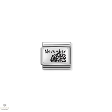 Nomination "Novemberi születésnapi viráglap" charm - 330112-23 egyéb ékszer