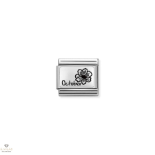 Nomination "Októberi születésnapi viráglap" charm - 330112-22 egyéb ékszer