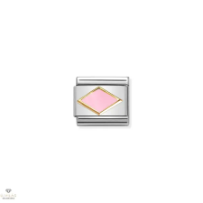 Nomination "Rózsaszín rombusz" charm - 030285-49 egyéb ékszer
