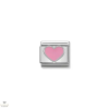 Nomination "Rózsaszín szív" charm - 330202-18