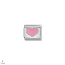 Nomination &quot;Rózsaszín szív&quot; charm - 330202-18 egyéb ékszer