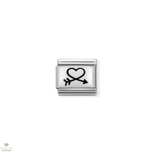 Nomination &quot;Szív nyíl&quot; charm - 330109-40 egyéb ékszer