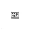 Nomination "Szív virágokkal" charm - 330111-28