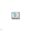 Nomination "Türkiz szív" charm - 330508-06