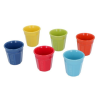 Non branding BIALETTI MULTICOLOR POHARAK KÉSZLETE 6 DB