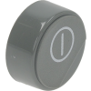 Non branding BUTTON ROUND GREY ? 23 mm ON/OFF