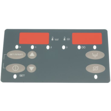 Non branding diafragma selyem árnyékolt 6 gomb beépíthető gépek kiegészítői