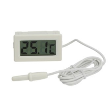 Non branding DIGITÁLIS HŐMÉRŐ -50+70°C FEHÉR beépíthető gépek kiegészítői