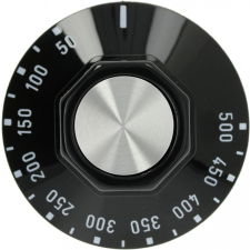 Non branding Fekete gomb ? 50 mm 50-500°C kisháztartási gépek kiegészítői