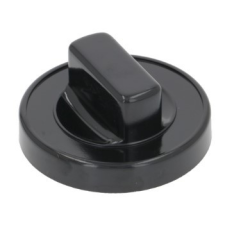 Non branding Fekete gomb ø 70 mm UNIVERSAL beépíthető gépek kiegészítői