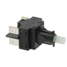 Non branding Fekete két pólusú kapcsoló 16A 250V beépíthető gépek kiegészítői