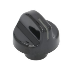 Non branding FEKETE SMEG GOMB Ø 32 mm beépíthető gépek kiegészítői