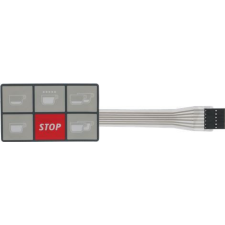 Non branding NYOMÓGOMBOS PANEL MEMBRÁN 6 GOMBOS kisháztartási gépek kiegészítői