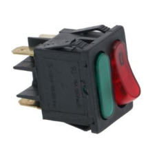 Non branding PIROS BIPOLÁRIS KAPCSOLÓ 16A 250V kisháztartási gépek kiegészítői